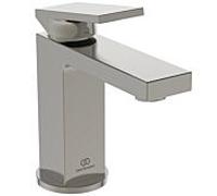 Robinet de lavabo Ideal Standard Extra BD500GN 64x178x165 mm, avec bonde, saillie 111 mm, finition argent tempête