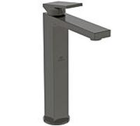 Robinet de lavabo Ideal Standard Extra BD507A5 64x204x298 mm, avec base allongée, sans bonde, gris magnétique