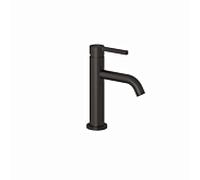 Robinet de lavabo KLUDI NOVA FONTE 20266N215 avec bonde à ouverture par pression, finition canon de fusil brossé