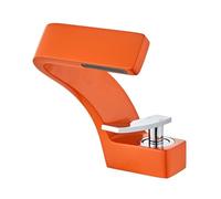 Robinet De Lavabo Mitigeur de salle bain noir à fixation sur plage, mitigeur monotrou for lavabo et eau chaude/froide(Color-6)