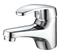 Robinet de Lavabo Monocommande 11×8cm Finition Chromée Eau Chaude et Froide Avizar Argent Argent