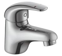 Robinet de lavabo monocommande chromé, en laiton
