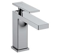 robinet de lavabo monocommande hansgrohe Tecturis E, modèle 110 CoolStart, avec bonde à coulisse chromée