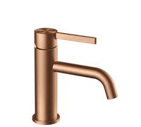 Robinet de lavabo Rea Foster Low Cuivre brossé 12x5x18,2cm