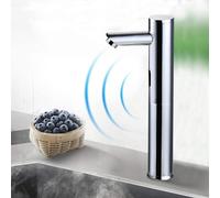 Robinet de lavabo Robinet automatique Mitigeur automatique pour salle de bain,WC,cuisine,hôtel (Hauteur : 20cm)