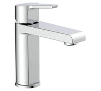 Robinet de lavabo SCHÜTTE VITA, robinetterie salle de bains avec vidage, chrome