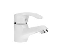 Robinet de lavabo sur pied avec bouchon blanc Kakadu