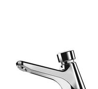 Delabie Robinet lavabo TEMPOSTOP AB auto-fermant 7 s G1/2 système antiblocage contre-écrou