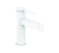 hansgrohe Finoris Robinets d'eau froide 100 sans garniture de vidage, portée 126mm, 76013700, Couleur: blanc mat