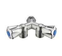 Robinet de machine à laver double Y mâle M1/2' (15x21) sortie mâle M3/4' (20x27) NOYON & THIEBAULT - 875-1520NUC1 G