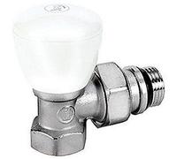 robinet de radiateur - equerre - nickelé chrome - diamètre 12 x 17 - r5x032 - giacomini r5x032