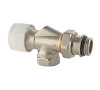 Robinet de radiateur thermostatique coudé et droit Somatherm 1/2" x 1/2"