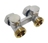 Robinet de radiateur thermostatique manuel Somatherm droit 50mm x 3/4"