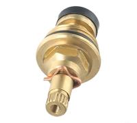 Robinet de rechange en laiton et céramique à disque G1/2 20 dents pour mitigeur de lavabo Fuite Fix Hot Cold