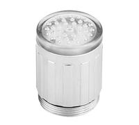 Robinet de robinet à changement de couleur à détection de température à 3 couleurs Robinet de cuisine Aérateur Évier Tête de robinet mobile Tête de filtre rotative Buse pivotante Économiseur d'eau Têt