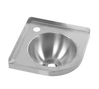 Robinet de salle de bain mural moderne en acier inoxydable, robinet d'évier pour trou de 36 mm, drain de 41 mm, installation facile, accessoire de salle de bain élégant, durable et résistant à la