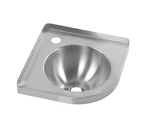 Robinet de salle de bain mural moderne en acier inoxydable, robinet d'évier pour trou de 36 mm, drain de 41 mm, installation facile, accessoire de salle de bain élégant, durable et résistant à la