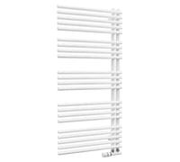 Robinet de salle de bain tubulaire Isan Calypso 1246 x 500 mm, 522 W, gauche, raccordement classique
