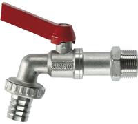 Robinet de vidange à boisseau sphérique 1/2\ (12.5 mm) GARDENA 07332-20 argent, rouge