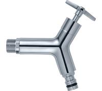 Robinet de vidange en chrom poli 3/4"