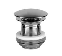 Robinet de vidange Gessi 1 1/4 avec vidange ouverte pour lavabos sans trop-plein, longueur daxe 60mm, 1376, 01376727, Couleur: Laiton brossé PVD