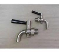 Robinet de vidange JLSO PRB-15-VA, R 1/2", acier inoxydable 1.4571, PTFE, pouvant être flambé, 1 pièce.