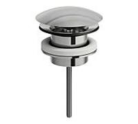 LAUFEN Vanne découlement, avec cache-valve, pour lavabo sans trop-plein, avec clapet chromé, H8954390000001
