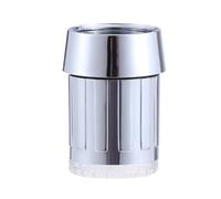 Robinet D'eau à LED Lumineux Coloré Cuisine Lavabo Standard | Éclairage Multicolore Automatique Débit, Structure ABS Argentée, Filetage Intérieur de 2cm, Installation Facile