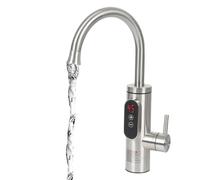 Robinet D'eau Chaude Instantanée Avec Rotation À 360° - Thermostat À Fréquence Variable 30°C-55°C, 3300 W, Installation Facile, Robinet De Chauffage Instantané De Cuisine For Salle De Bain