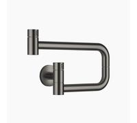 Robinet d'eau froide Dornbracht TARA ULTRA Pot Filler, pivotant, portée de 500 mm, 30805875-99, Couleur: foncé Platine mat