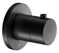 Robinet d'eau froide KEUCO IXMO 110 59508372101 noir mat, hauteur du bec 105 mm, sans tirette