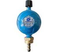 Robinet Détendeur Gaz 28 Mbar - 1 Unité - Métal - Débit 500g/h - Pour Bouteille Campingaz - Extérieur RATELIER
