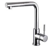 Robinet d'évier de cuisine AqvaZone AqvaKitchen 082159750 chromé, avec douchette