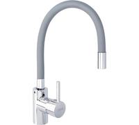 Robinet d'évier flexible avec bec haut, robinet de cuisine flexible avec bec haut, cartouche céramique Ø 35 mm.