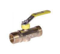 Robinet droit mâle mâle sans pattes