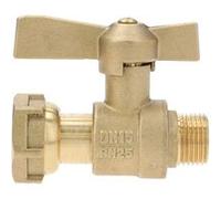 Robinet droit pour compteurs d'eau Femelle 3/4 Mâle 1 - GARIS - 82-20-26 G