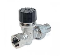 Robinet droit thermostatisable avec équilibrage dynamique du débit 12x17 3/8" GIACOMINI