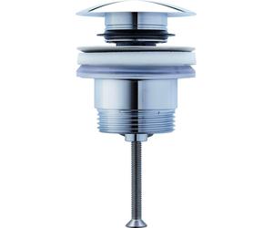 Robinet Duravit DU Push-open, lavabo avec robinetterie, chrome, 1 pièce.