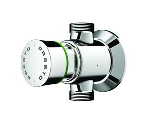 Robinet d'urinoir mécanique temporisé P12 NEO en ligne avec 1 raccord - PRESTO - 31003