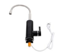 Robinet Électrique 220v 3000w à Chauffe Rapide Cuisine | Étanche Ipx4, Eau Chaude et Froide, Design Rotatif, Abs Noir, pour Appartement et Dortoir