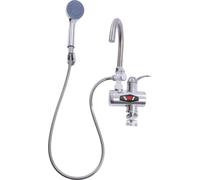 Robinet électrique, Eau chaude instantanée, Installation polyvalente, Argenté