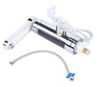 Robinet électrique, puissance 3000 W, écran LED intelligent, chauffage rapide, argenté