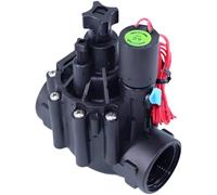 Robinet électrovanne d'irrigation électrique 1,5 pouce DN40, bobine 24 VAC, réglage du débit, interrupteur manuel, fermeture lente, anti coup de bélier, pour goutte à goutte agricole