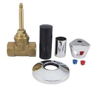 Robinet encastré - 1/2 pouce - Kit de gros œuvre eau chaude et froide - Ensemble complet