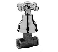 Robinet encastré droit Iris 1/2" chromé