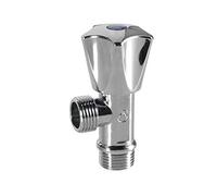 Robinet équerre 1/2" x 3/4" (DN15 x DN20) chromé DD270