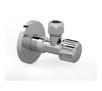 robinet équerre - a potence 15 x 21 - 12 x 17 - bicone 10 - chromé - arco z0602
