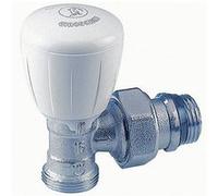 Robinet équerre - ALESAGE R431TG - Thermostatisable - Laiton - R431 TG 1/2 16 GIACOMINI Blanc G