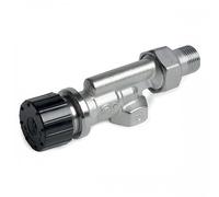Robinet équerre inversé thermostatisable avec équilibrage dynamique du débit 15x21 1/2" GIACOMINI