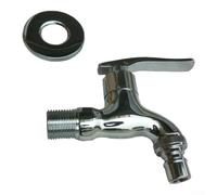 Robinet Équerre pour cuivre Anti-Rouille Robinet Équerre pour | Alliage pour cuivre CW617N, auto-étanche joint, montage mural simple, inclus rosace, durable